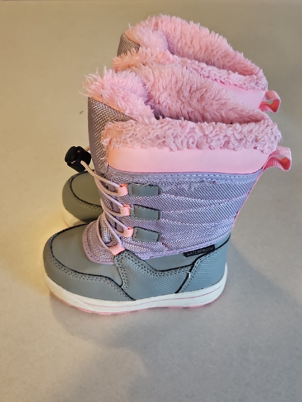 Pink And Purple Snowboots